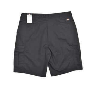 NEW Dickies Flex Men's Big & Tall Size 42 Black Work Cargo Shorts NWT